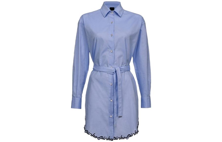 PINKO Длинное платье с рукавами женское синее
PINKO Длинное платье с рукавами женское синее