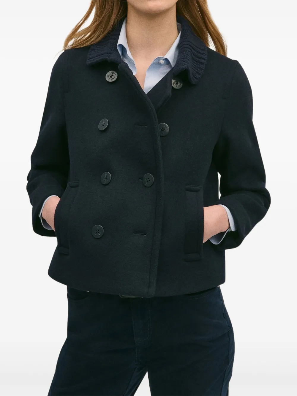 Двубортный пиджак Brooks Brothers, синий
Двубортный пиджак Brooks Brothers, синий