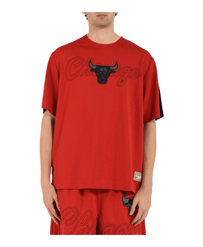 Футболка с вышивкой в виде сетки с символикой команды «Чикаго Буллз». Purple Brand, красный
Футболка с вышивкой в виде сетки с символикой команды «Чикаго Буллз». Purple Brand, красный