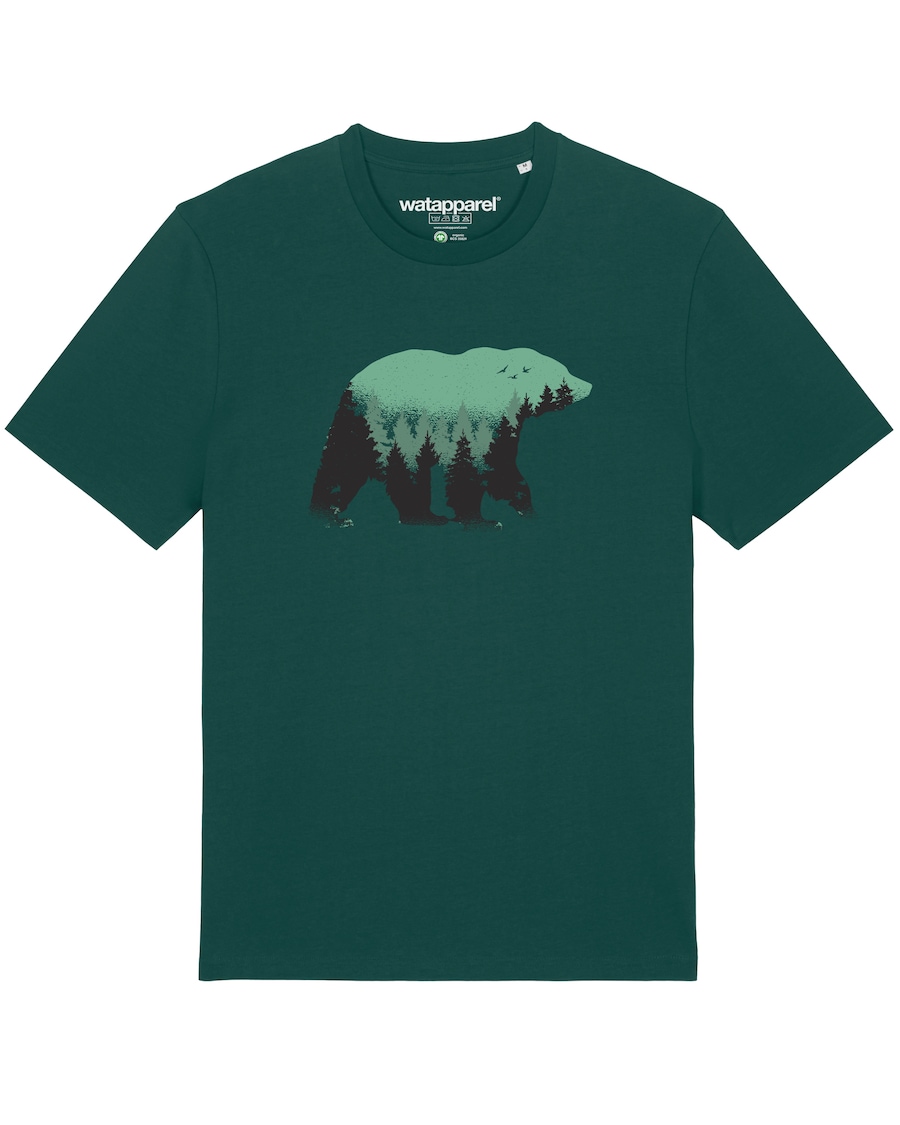 Рубашка Watapparel Waldbär, темно-зеленый
Рубашка Watapparel Waldbär, темно-зеленый
