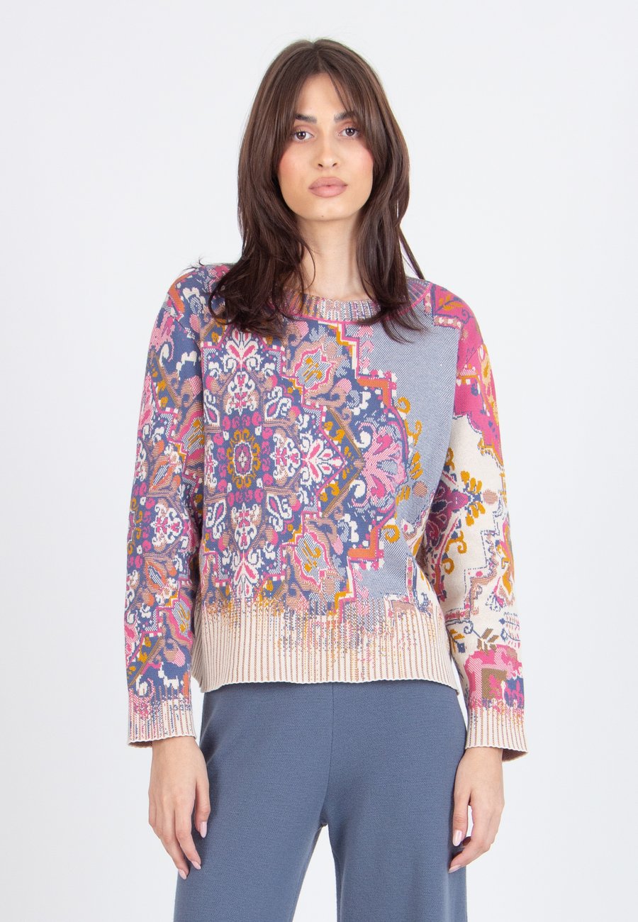 Джемпер Ivko KILIM PATTERN, Off White/Off-White
Джемпер Ivko KILIM PATTERN, Off White/Off-White