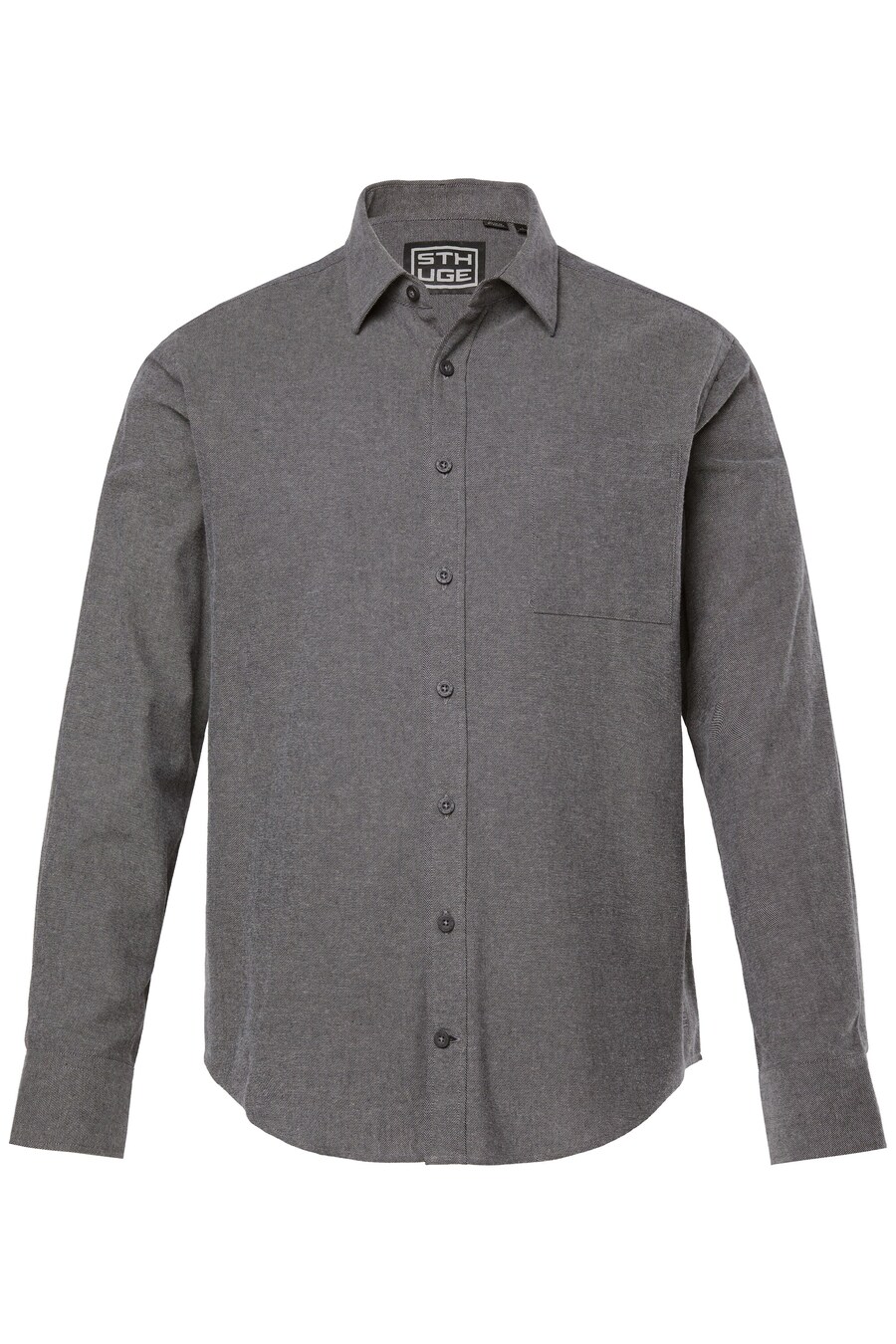 Рубашка на пуговицах классического кроя STHUGE, Grey
Рубашка на пуговицах классического кроя STHUGE, Grey