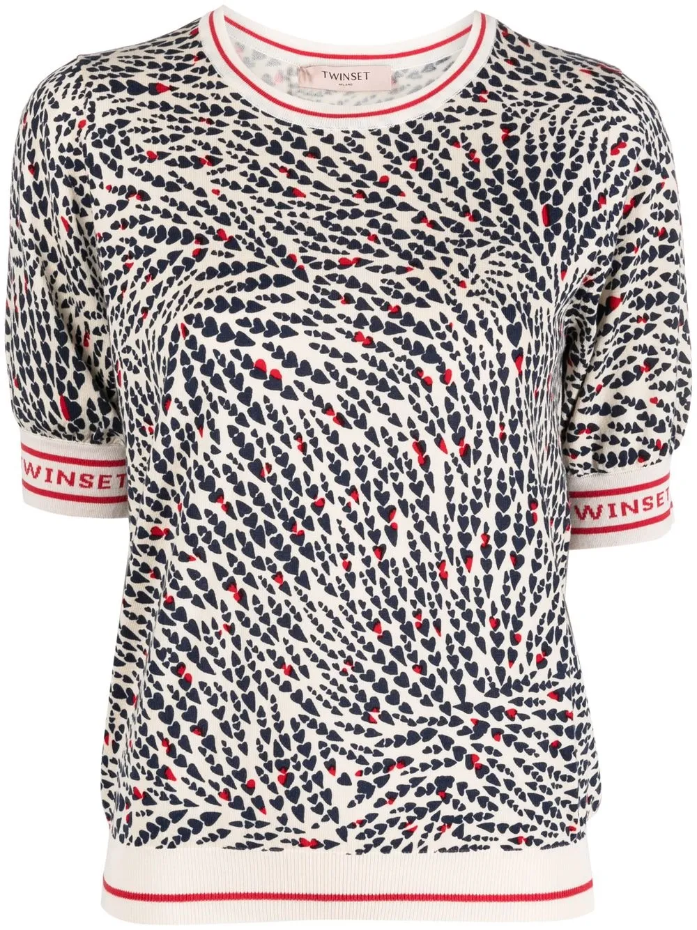 Футболка с принтом Twinset, нейтральный
Футболка с принтом Twinset, нейтральный