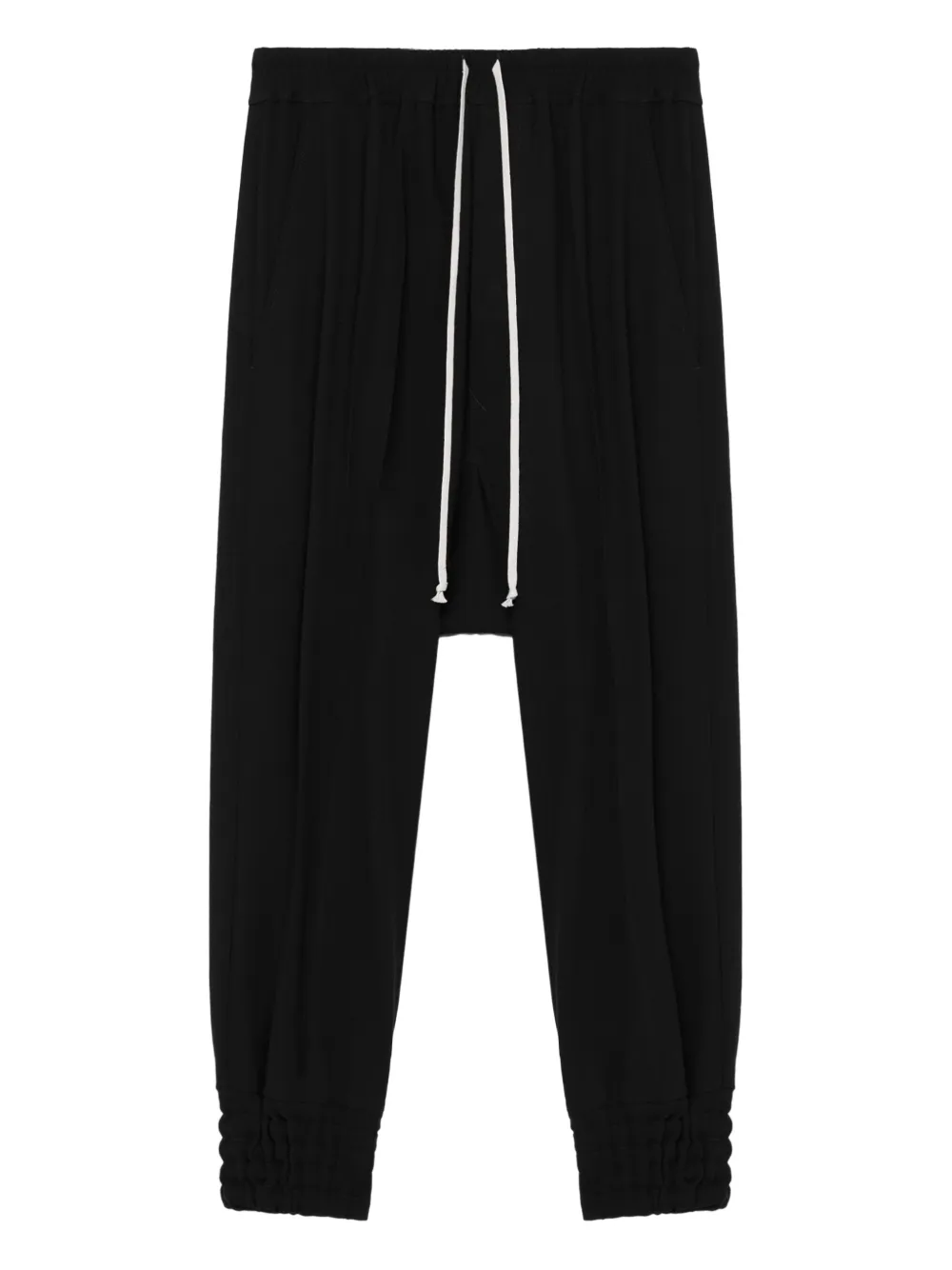 Брюки с низким шаговым швом Rick Owens, черный
Брюки с низким шаговым швом Rick Owens, черный