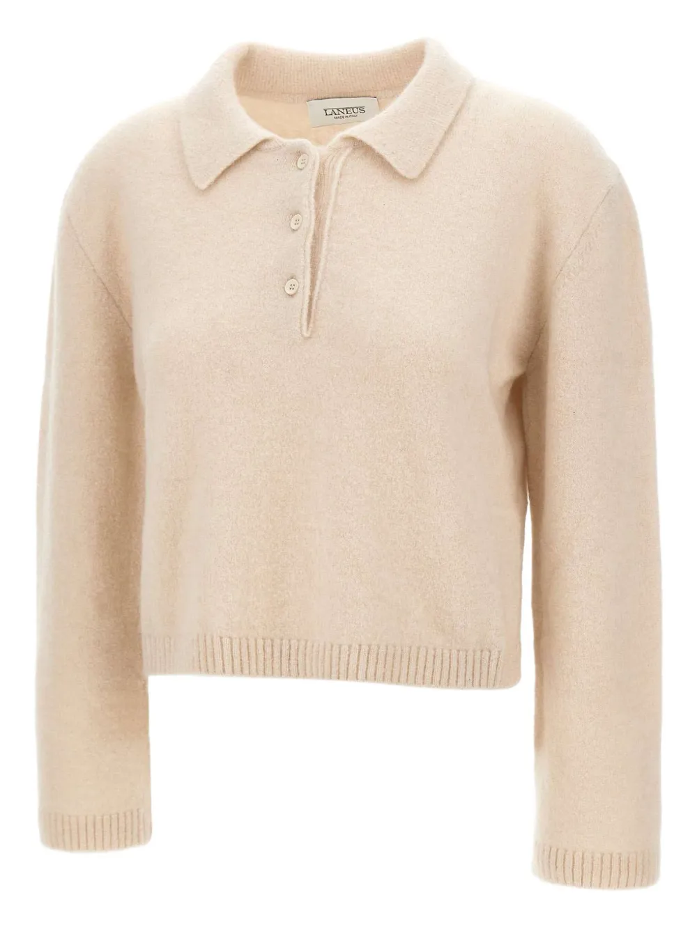 Рубашка поло в рубчик с длинными рукавами Laneus, нейтральный
Рубашка поло в рубчик с длинными рукавами Laneus, нейтральный