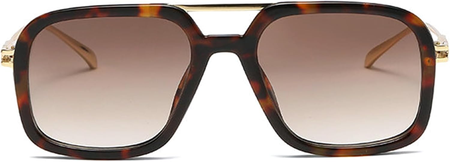 Willochra — большие квадратные солнцезащитные очки для женщин, винтажные модные металлические очки-пилоты с градиентным переходом цвета, мужские панк-очки для вождения с защитой от УФ-излучения UV400, C4
Willochra — большие квадратные солнцезащитные очки для женщин, винтажные модные металлические очки-пилоты с градиентным переходом цвета, мужские панк-очки для вождения с защитой от УФ-излучения UV400, C4