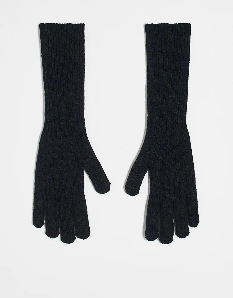 Длинные ребристые перчатки Gabriella черного цвета Topshop
Длинные ребристые перчатки Gabriella черного цвета Topshop
