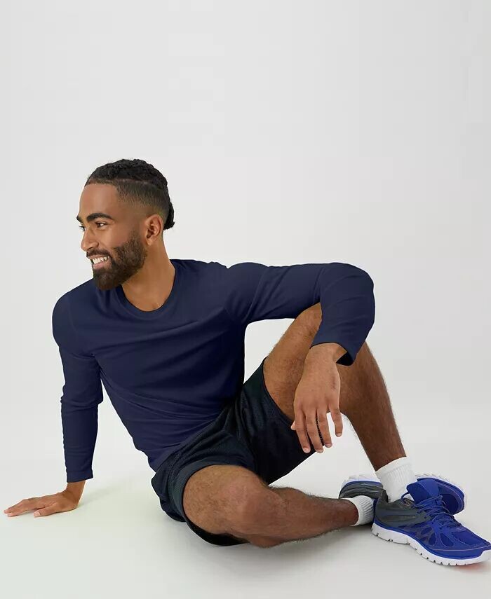 Мужская футболка Sport с длинными рукавами Cool DRI Performance, комплект из 2 штук Hanes, синий
Мужская футболка Sport с длинными рукавами Cool DRI Performance, комплект из 2 штук Hanes, синий