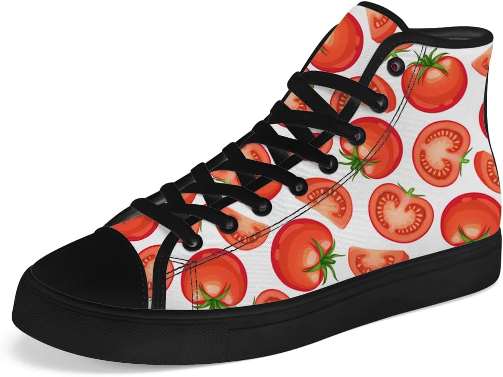 Кеды chebing для мужчин и женщин, высокие на шнуровке, из хлопка, с принтом томата, повседневные высокие кроссовки, белый
Кеды chebing для мужчин и женщин, высокие на шнуровке, из хлопка, с принтом томата, повседневные высокие кроссовки, белый