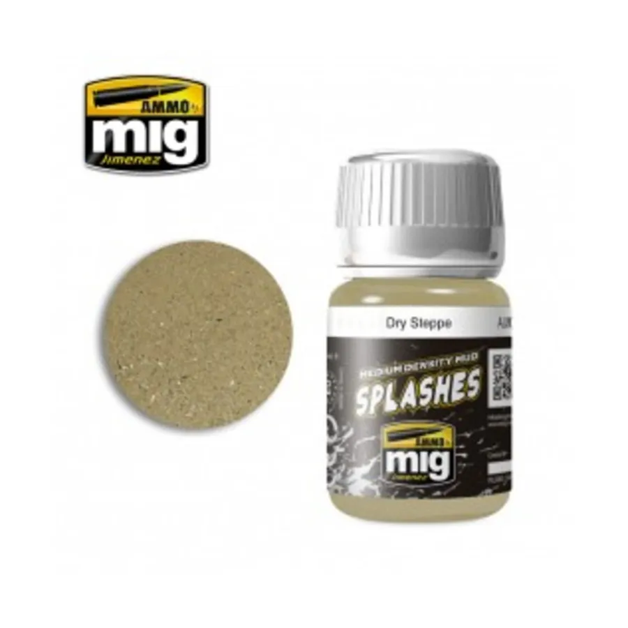 Сухая степь, Enamel Singles - Medium Mud Splashes
Сухая степь, Enamel Singles - Medium Mud Splashes