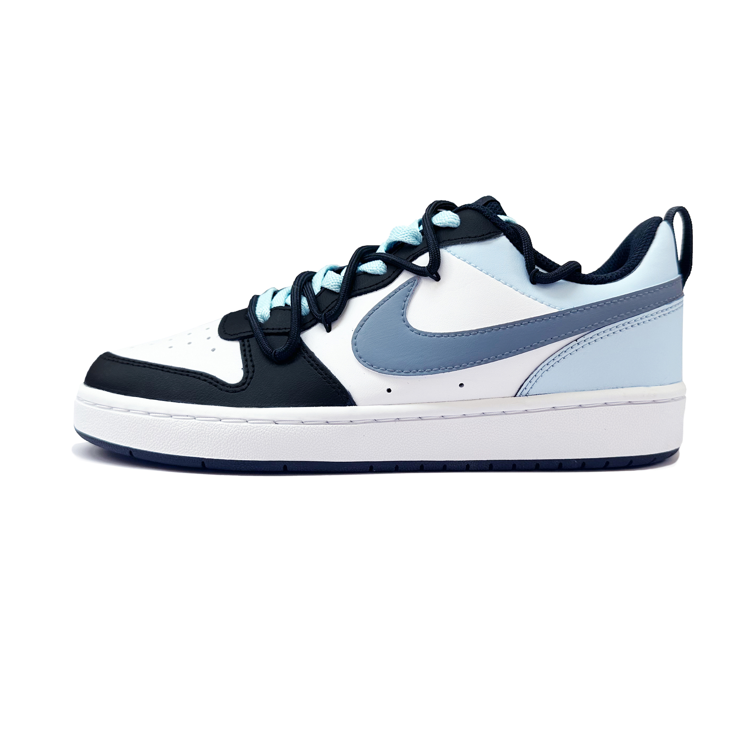 Nike Court Borough дышащие низкие детские скейтбординг кроссовки Light Blue для подростков
Nike Court Borough дышащие низкие детские скейтбординг кроссовки Light Blue для подростков