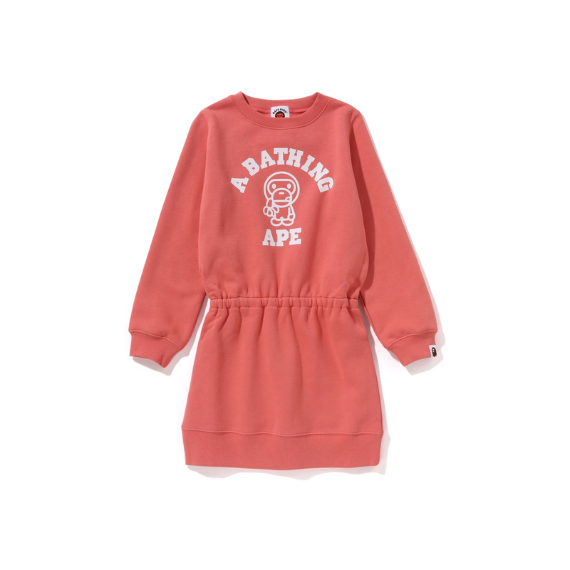 Платье для детей 3-7 лет A BATHING APE, розовый
Платье для детей 3-7 лет A BATHING APE, розовый