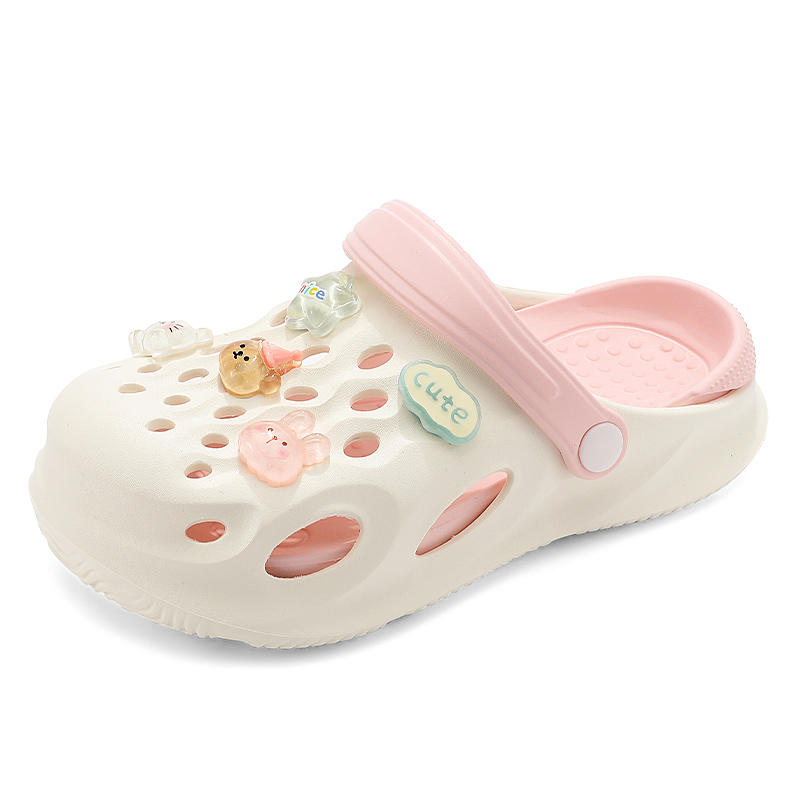 Детские сабо Rebound, устойчивые к истиранию, дышащие, быстросохнущие, нескользящие, с защитой от ударов NEZHACHAOHAI, белый/розовый
Детские сабо Rebound, устойчивые к истиранию, дышащие, быстросохнущие, нескользящие, с защитой от ударов NEZHACHAOHAI, белый/розовый