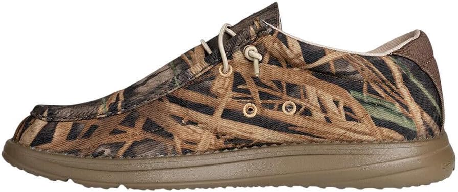 Мужские ботинки Gator Waders для кемпинга - дышащие лоферы без шнуровки - эластичные шнурки - сверхлегкая амортизация на весь день - удобная посадка, Mossy Oak Original Shadow Grass
Мужские ботинки Gator Waders для кемпинга - дышащие лоферы без шнуровки - эластичные шнурки - сверхлегкая амортизация на весь день - удобная посадка, Mossy Oak Original Shadow Grass