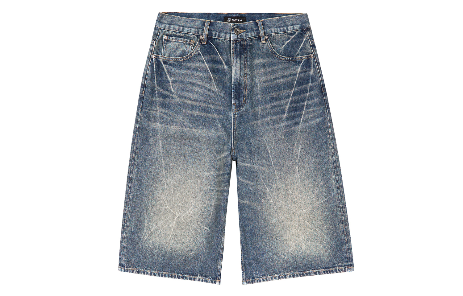 Джинсовые шорты унисекс 66/ROUTE 66, синий
Джинсовые шорты унисекс 66/ROUTE 66, синий