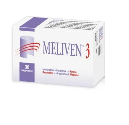 Meliven 3 Добавка для микроциркуляции 30 таблеток
Meliven 3 Добавка для микроциркуляции 30 таблеток