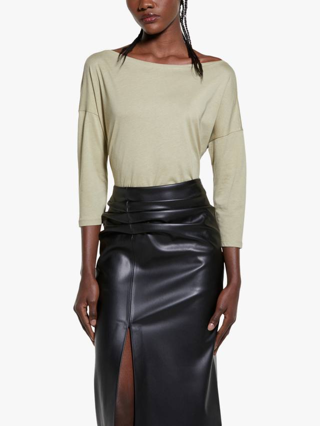 Футболка с вырезом лодочкой SISLEY, зеленый
Футболка с вырезом лодочкой SISLEY, зеленый