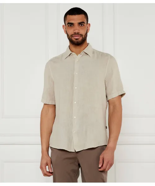 Льняная рубашка Rash_2_m Regular fit Boss Orange, бежевый
Льняная рубашка Rash_2_m Regular fit Boss Orange, бежевый