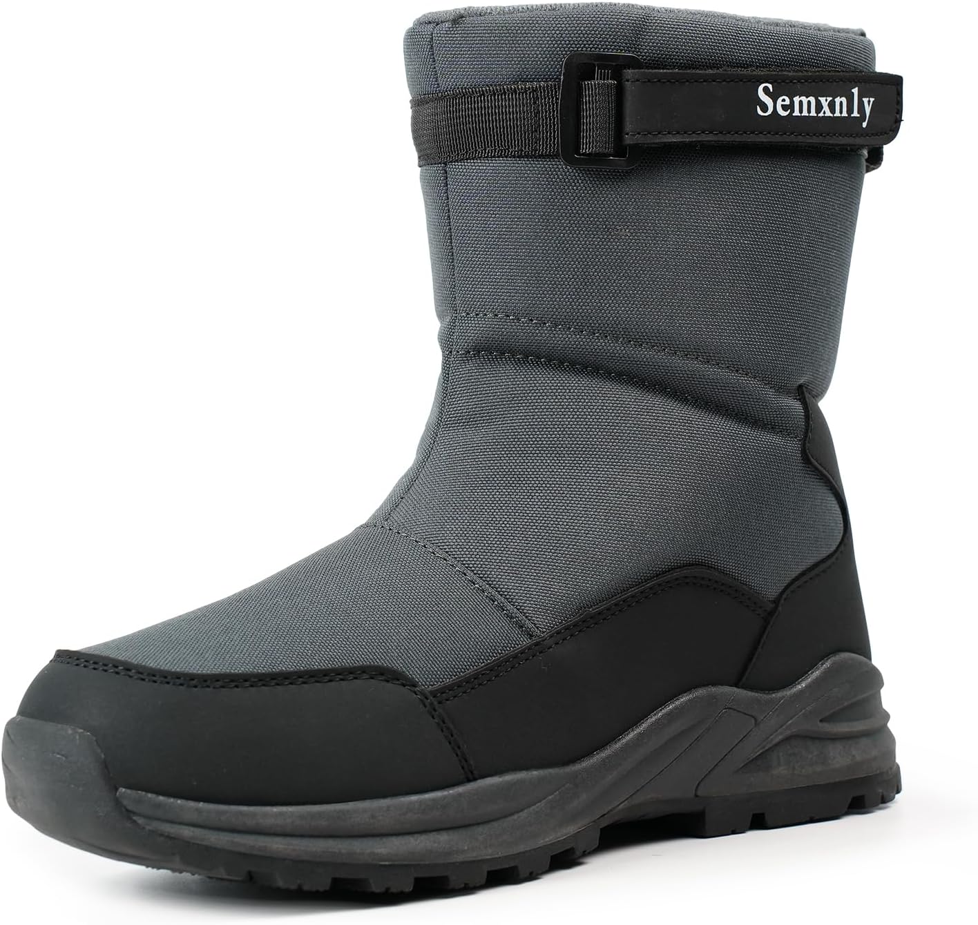 Мужские зимние ботинки для снега водонепроницаемые - утепленные мехом зимние ботинки для мужчин, с изоляцией, противоскользящие, износостойкие Semxnly, серый
Мужские зимние ботинки для снега водонепроницаемые - утепленные мехом зимние ботинки для мужчин, с изоляцией, противоскользящие, износостойкие Semxnly, серый