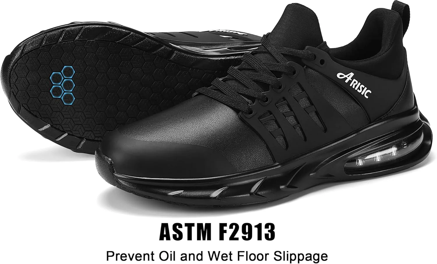 Нескользящие рабочие туфли ARISIC для мужчин, слипоны, водонепроницаемые кроссовки для ресторана, мужская обувь для работы, удобные кухонные туфли для шеф-повара, устойчивая к скольжению обувь для пищевой промышленности
Нескользящие рабочие туфли ARISIC для мужчин, слипоны, водонепроницаемые кроссовки для ресторана, мужская обувь для работы, удобные кухонные туфли для шеф-повара, устойчивая к скольжению обувь для пищевой промышленности