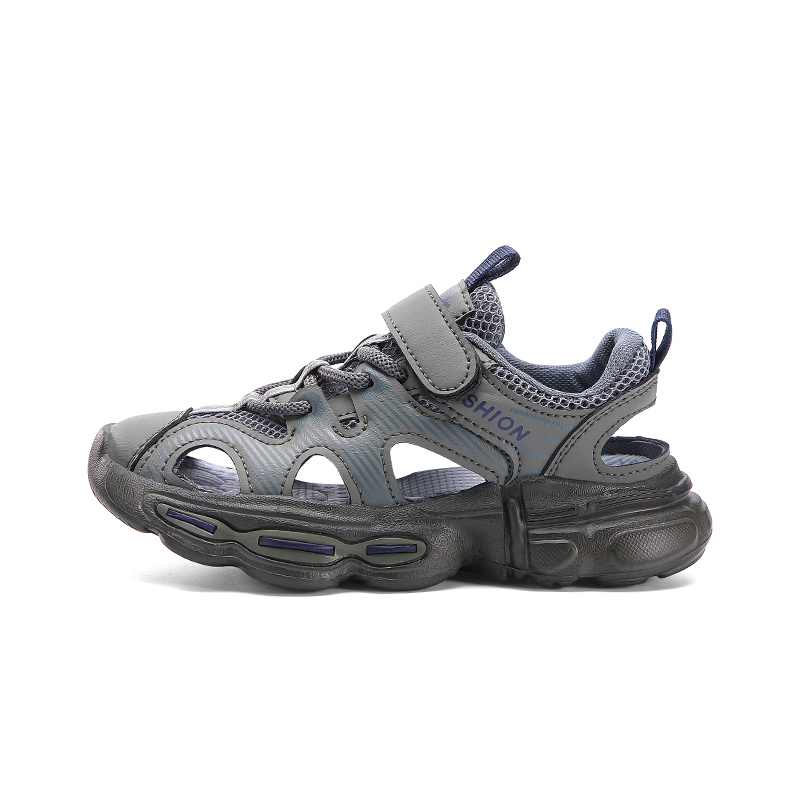 Сандалии детские, дышащие, противоскользящие, износостойкие, с противоударными свойствами FIRS Kids, серый
Сандалии детские, дышащие, противоскользящие, износостойкие, с противоударными свойствами FIRS Kids, серый