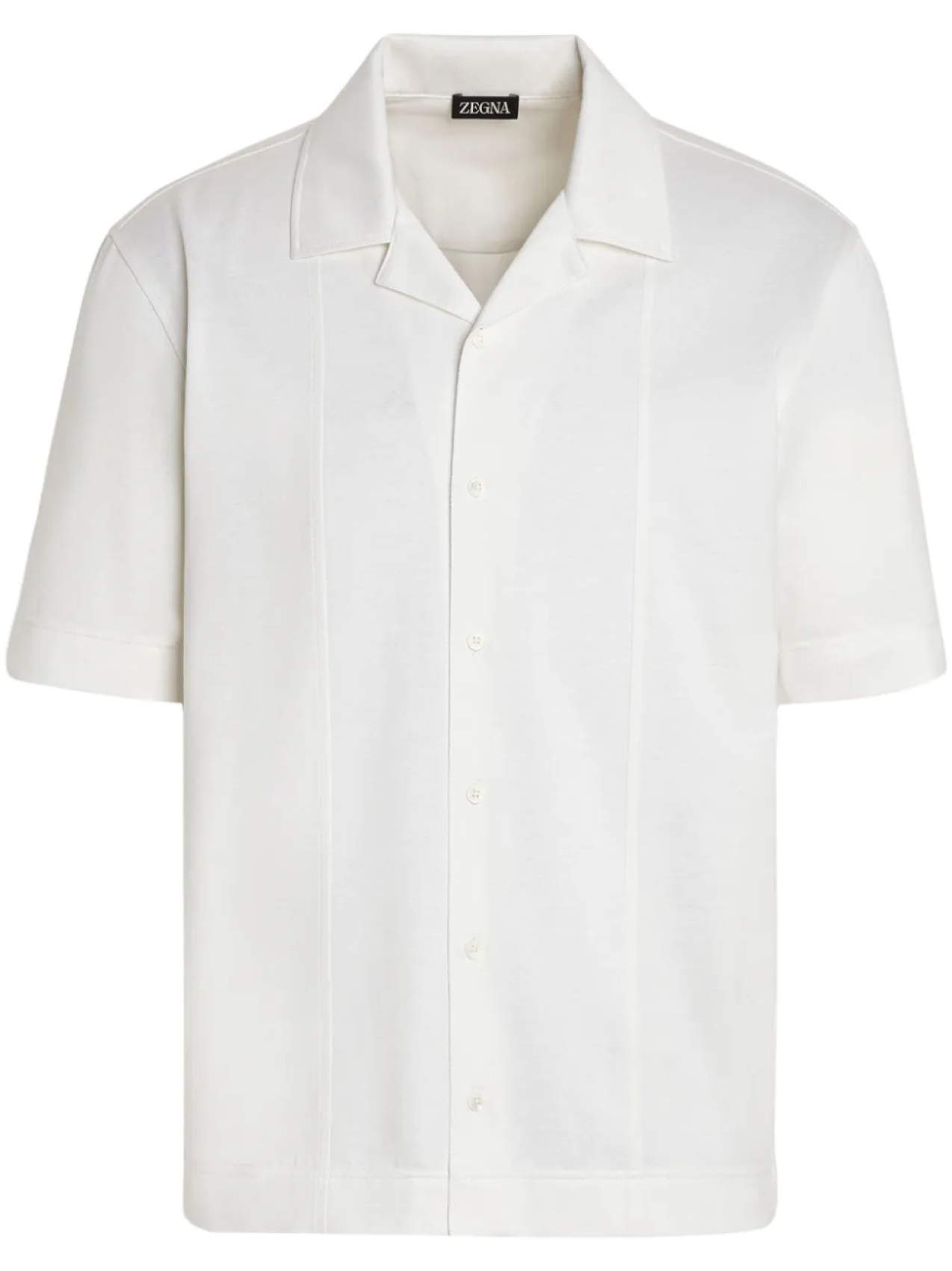 Zegna рубашка с распашным воротником, белый
Zegna рубашка с распашным воротником, белый