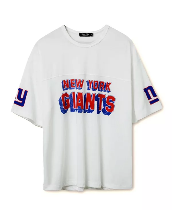 Футболка унисекс с изображением полузащитника команды New York Giants НФЛ Junk Food Clothing, белый
Футболка унисекс с изображением полузащитника команды New York Giants НФЛ Junk Food Clothing, белый