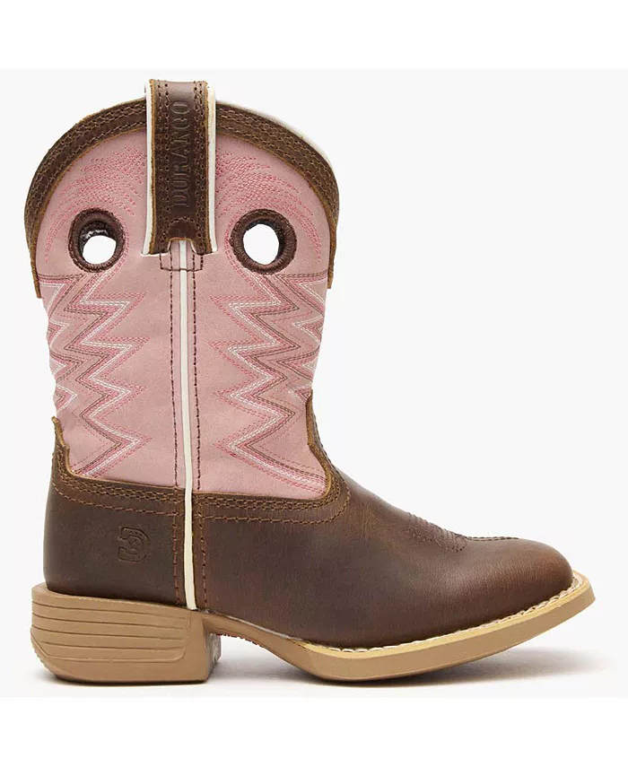 Детские ботинки Lil' Rebel Pro из жевательной резинки темно-каштанового цвета в стиле вестерн Durango, коричневый
Детские ботинки Lil' Rebel Pro из жевательной резинки темно-каштанового цвета в стиле вестерн Durango, коричневый