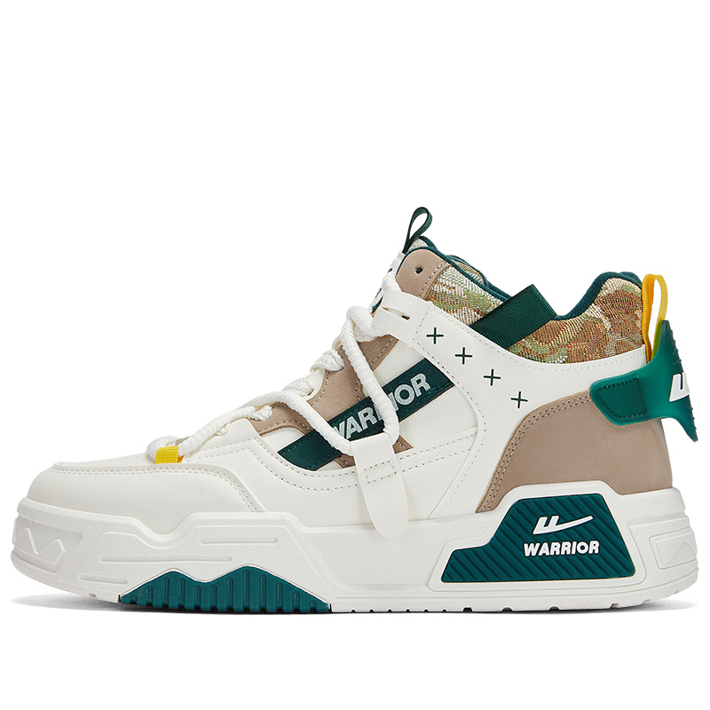 WARRIOR Термические высокие скейтерские кроссовки мужские бежево-зеленые, цвет Beige Green
WARRIOR Термические высокие скейтерские кроссовки мужские бежево-зеленые, цвет Beige Green