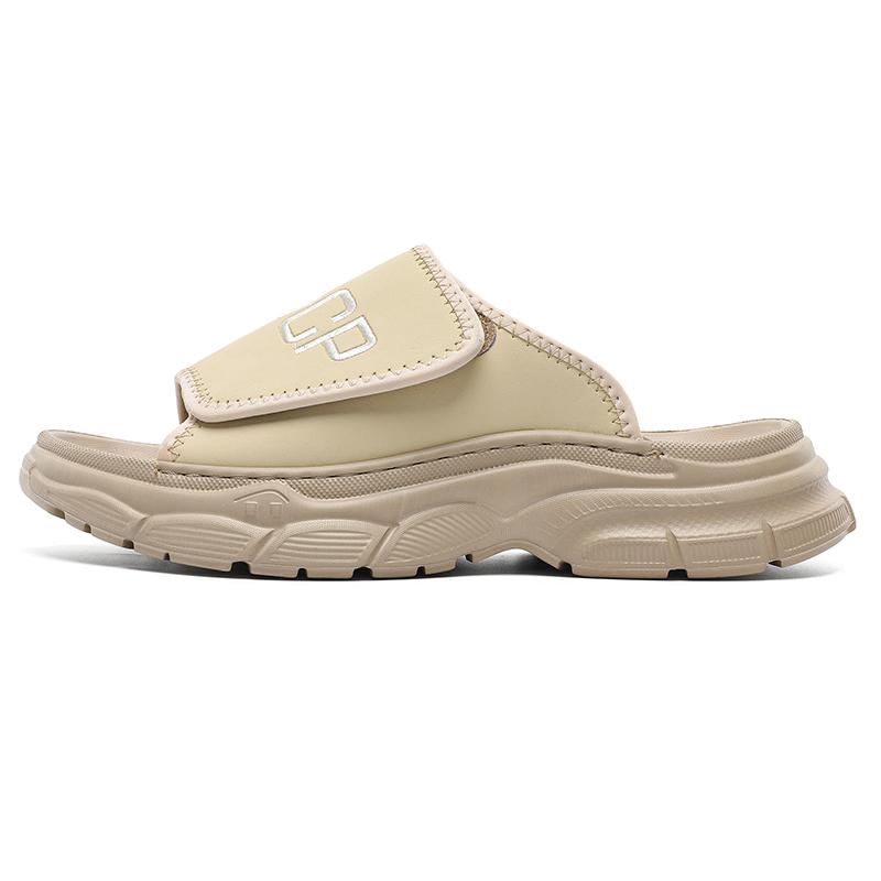 Тапочки-слайды мужские, устойчивые к истиранию FAPAI, Ecru
Тапочки-слайды мужские, устойчивые к истиранию FAPAI, Ecru