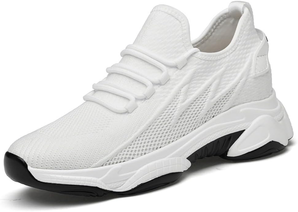 Беговые кроссовки с утолщенной подошвой для увеличения роста, сетчатые, легкие и дышащие, для ходьбы Generic, белый
Беговые кроссовки с утолщенной подошвой для увеличения роста, сетчатые, легкие и дышащие, для ходьбы Generic, белый