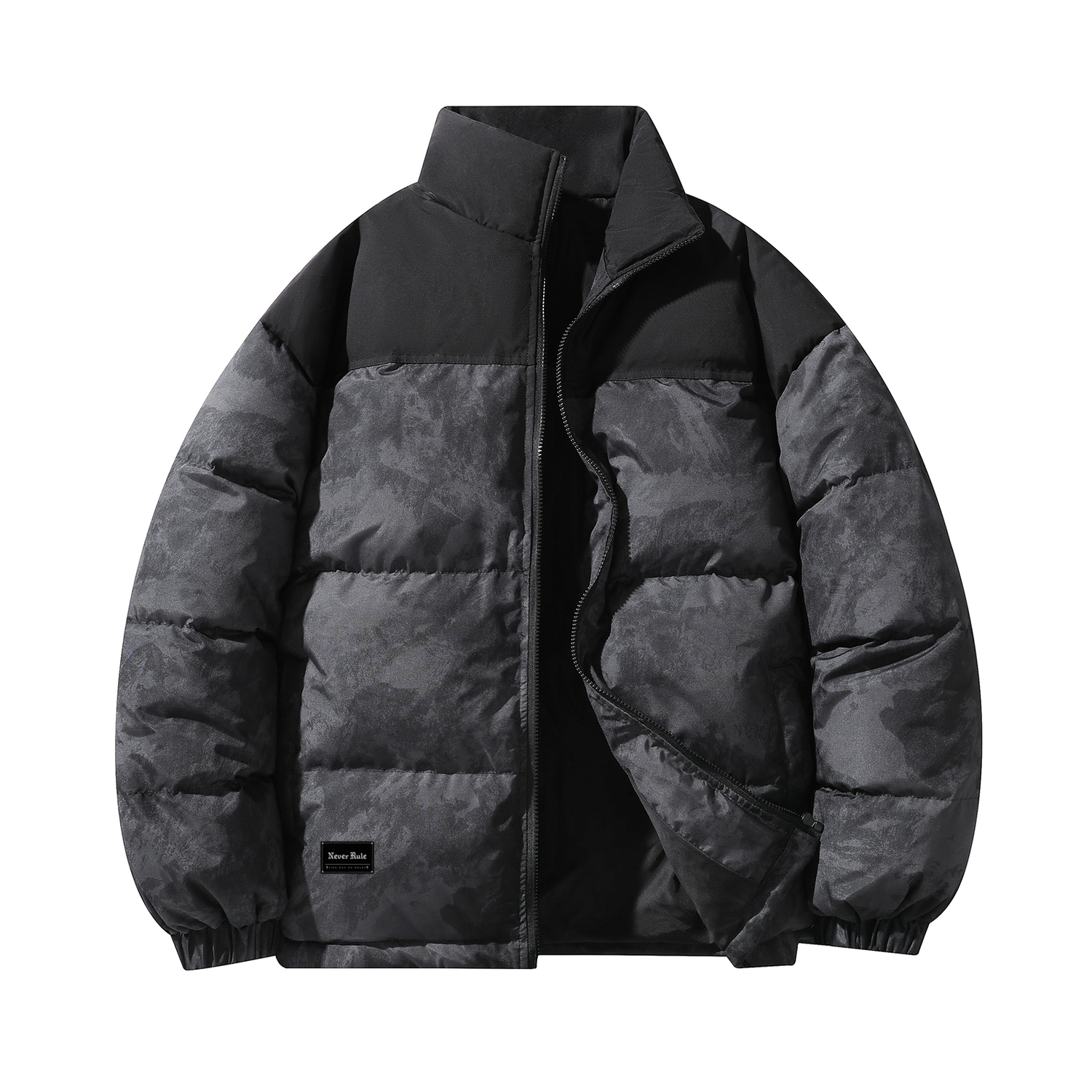 Пуховик Unisex Stand Collar Thickened Others NEVER RULE, темно-серый
Пуховик Unisex Stand Collar Thickened Others NEVER RULE, темно-серый