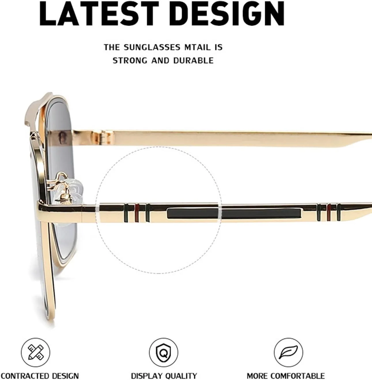 Ретро-солнцезащитные очки в квадратной оправе для мужчин и женщин, для активного отдыха, уличной фотосъемки и декоративных целей (Цвет: G, Размер: 1) MTZJH, One Color
Ретро-солнцезащитные очки в квадратной оправе для мужчин и женщин, для активного отдыха, уличной фотосъемки и декоративных целей (Цвет: G, Размер: 1) MTZJH, One Color