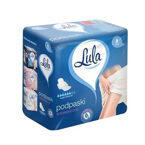 Гигиенические прокладки антисептические, 8 шт. Lula
Гигиенические прокладки антисептические, 8 шт. Lula