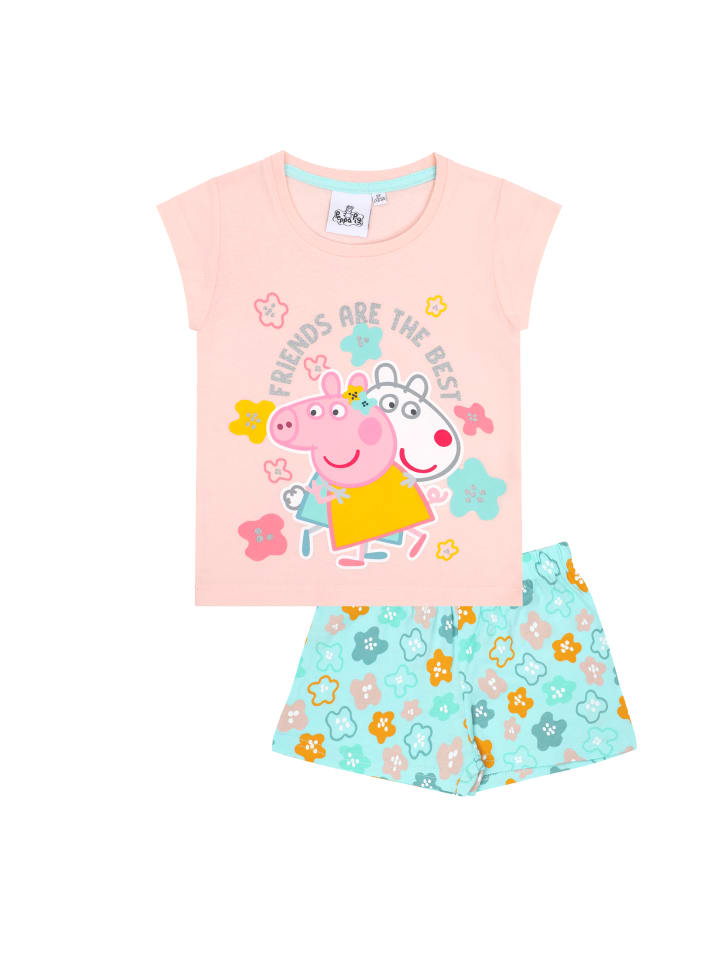 Peppa Pig Розовая детская пижама с короткими рукавами «Свинка Пеппа»
Peppa Pig Розовая детская пижама с короткими рукавами «Свинка Пеппа»