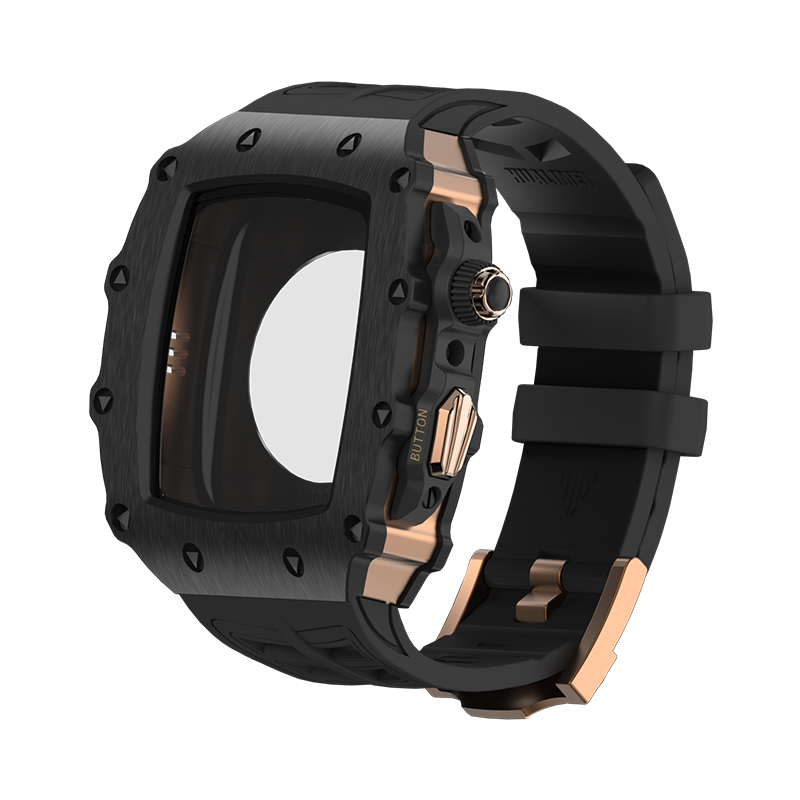 HUALIMEI Часы Protective Case Huawei Alloy Case Material 44/45mm S9/s8/s7/s6, Black case + rose gold button + black belt
HUALIMEI Часы Protective Case Huawei Alloy Case Material 44/45mm S9/s8/s7/s6, Black case + rose gold button + black belt