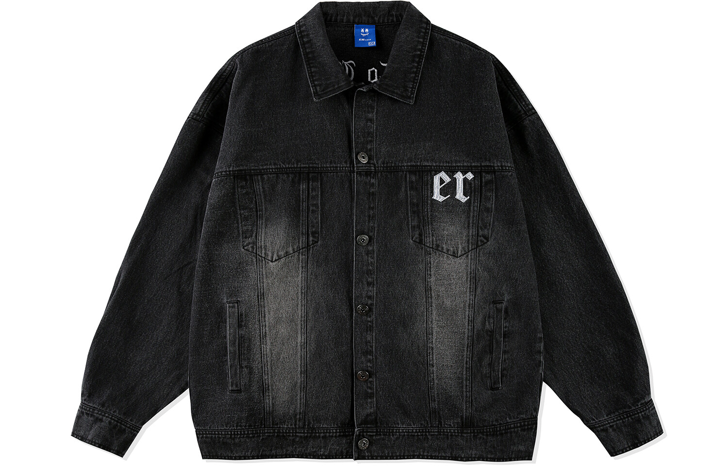 Джинсовая куртка унисекс ER, Черный (без креста)
Джинсовая куртка унисекс ER, Черный (без креста)
