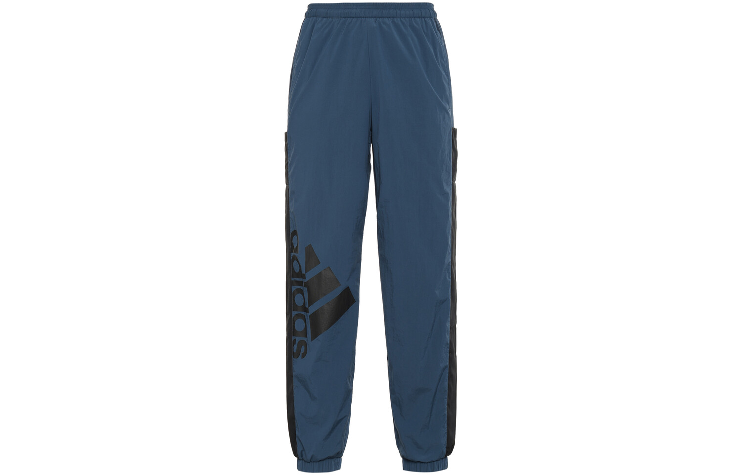 Трикотажные спортивные штаны мужские синие Adidas, синий 
Трикотажные спортивные штаны мужские синие Adidas, синий