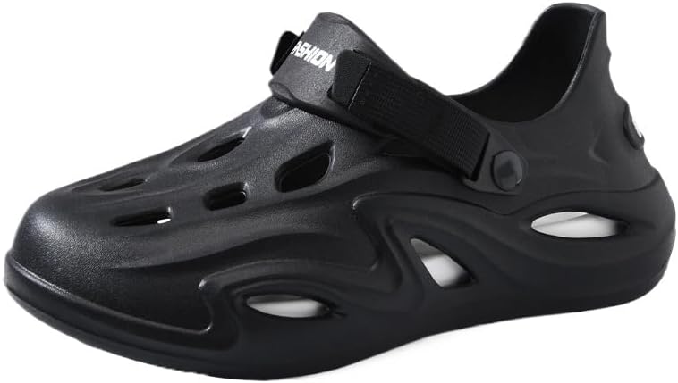 Мужская обувь, противоскользящие шлепанцы с толстой подошвой для мужчин, большие пляжные сандалии для пар Fmshi, черный
Мужская обувь, противоскользящие шлепанцы с толстой подошвой для мужчин, большие пляжные сандалии для пар Fmshi, черный