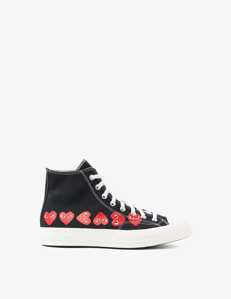 Высокие кроссовки Multi Heart ct70 Comme des Garçons Play, черный
Высокие кроссовки Multi Heart ct70 Comme des Garçons Play, черный