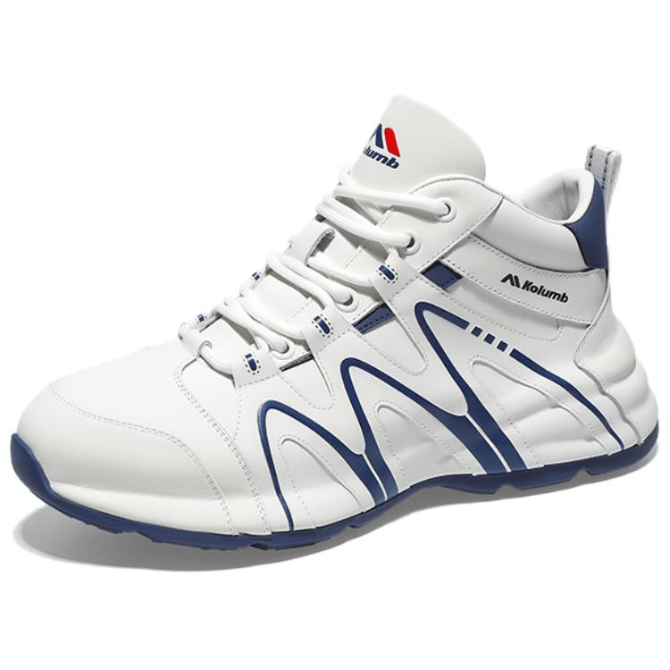 Kolumb Прочные дышащие легкие высокие повседневные кроссовки мужские бело-синие
Kolumb Прочные дышащие легкие высокие повседневные кроссовки мужские бело-синие
