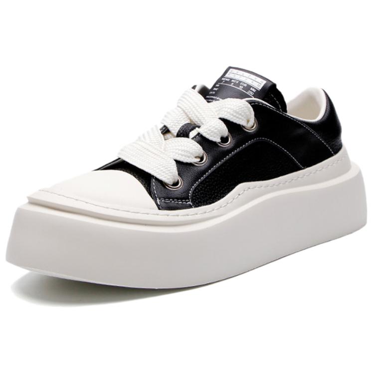ZUOSAISI Низкие скейтерские кроссовки мужские черно-белые, цвет Black White
ZUOSAISI Низкие скейтерские кроссовки мужские черно-белые, цвет Black White