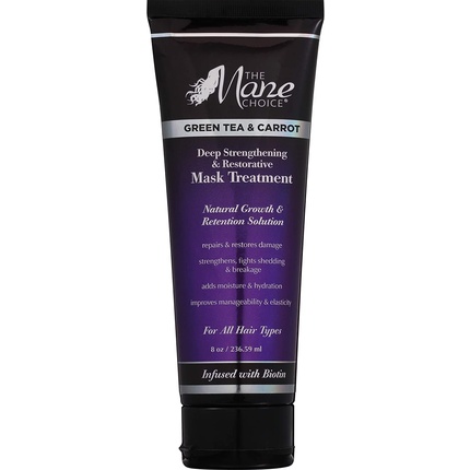 Маска глубокого кондиционирования с зеленым чаем и морковью 240 мл The Mane Choice
Маска глубокого кондиционирования с зеленым чаем и морковью 240 мл The Mane Choice