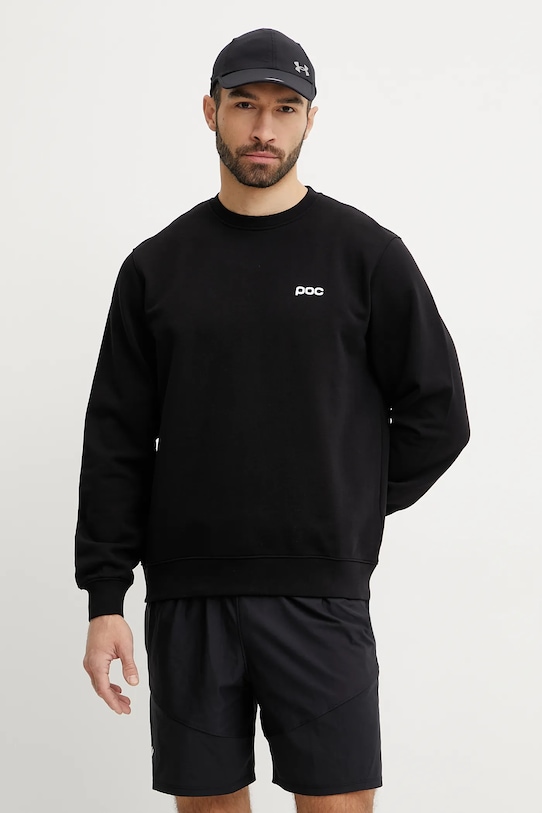 Хлопковая толстовка Poc, черный 
Хлопковая толстовка Poc, черный
