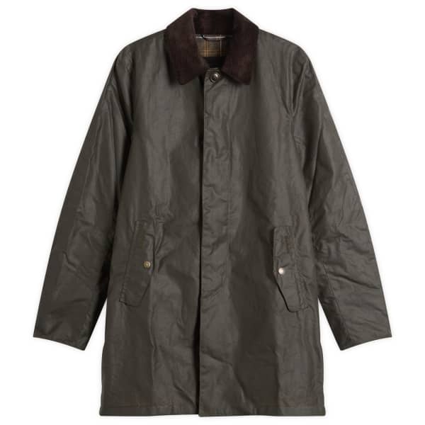 Barbour X baracuta tyne wax coat, archive оливковый
Barbour X baracuta tyne wax coat, archive оливковый