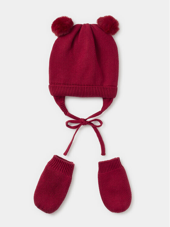 Комплект из шапки и перчаток Mayoral, красный
Комплект из шапки и перчаток Mayoral, красный