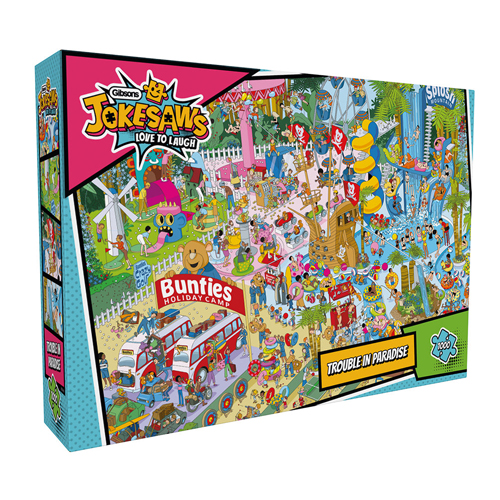 Пазлы Jokesaws: Trouble In Paradise 1000 Piece
Пазлы Jokesaws: Trouble In Paradise 1000 Piece