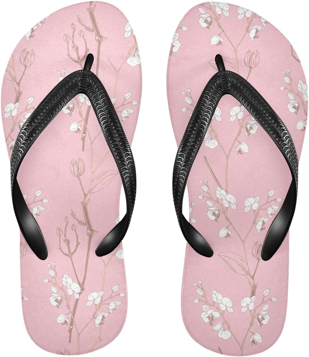 Розовые сланцы с веткой орхидеи, пляжные шлепанцы с ремешком, резиновые нескользящие летние тапочки для женщин и мужчин Sinestour
Розовые сланцы с веткой орхидеи, пляжные шлепанцы с ремешком, резиновые нескользящие летние тапочки для женщин и мужчин Sinestour