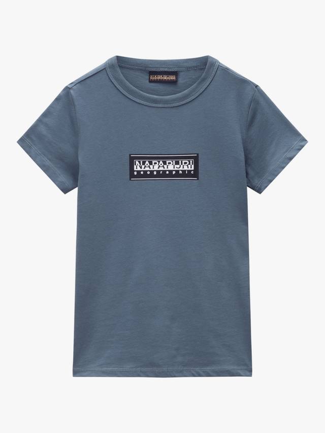 Детская футболка из велюрового хлопка Napapijri, Stormy Wheat
Детская футболка из велюрового хлопка Napapijri, Stormy Wheat