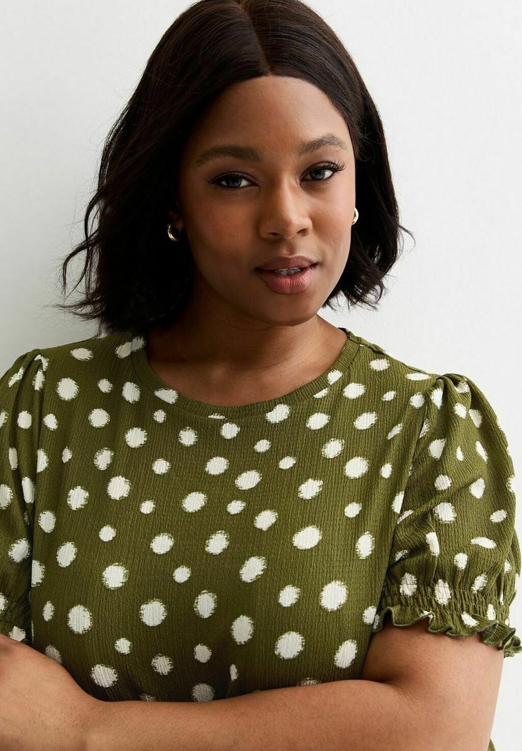 Дневное платье CURVES SPOT CRINKLE STRETCH MIDI New Look Curves, цвет Mottled Green
Дневное платье CURVES SPOT CRINKLE STRETCH MIDI New Look Curves, цвет Mottled Green